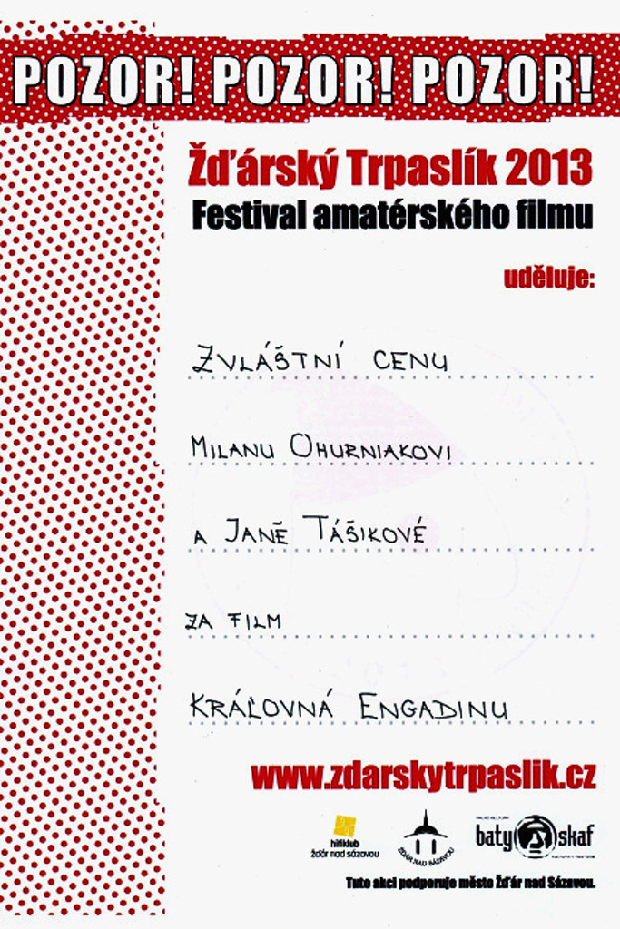 014-Žďárský Trpaslík - zvláštní cena 2013